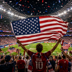 USA 2026 World Cup Rectangular National Supporter Fan Flag