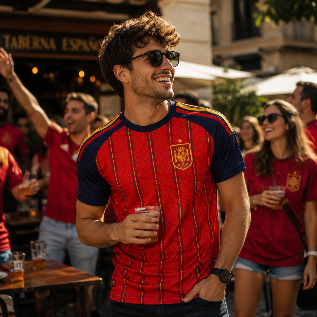 Spain World Cup Jersey 2026 Mens Football Jersey Fan Shirt