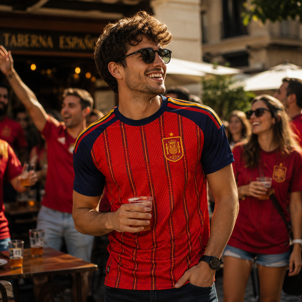 Spain World Cup Jersey 2026 Mens Football Jersey Fan Shirt