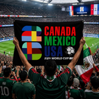 FIFA World Cup 2026 Commemorative Rectangular Supporter Fan Flag