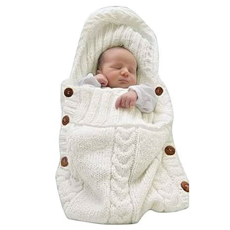 Baby Wrap Blanket Soft Baby Swaddle Wrap for Newborns