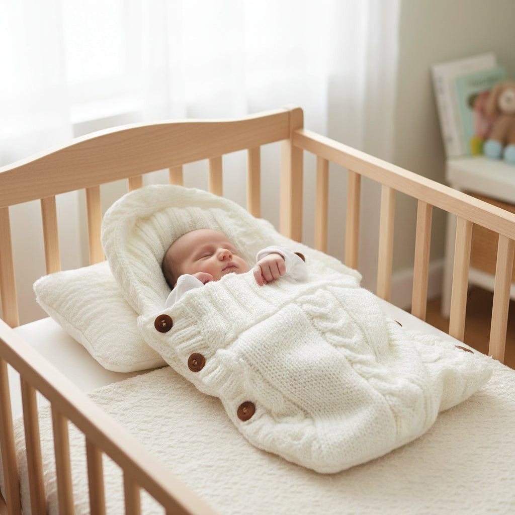 Baby Wrap Blanket Soft Baby Swaddle Wrap for Newborns
