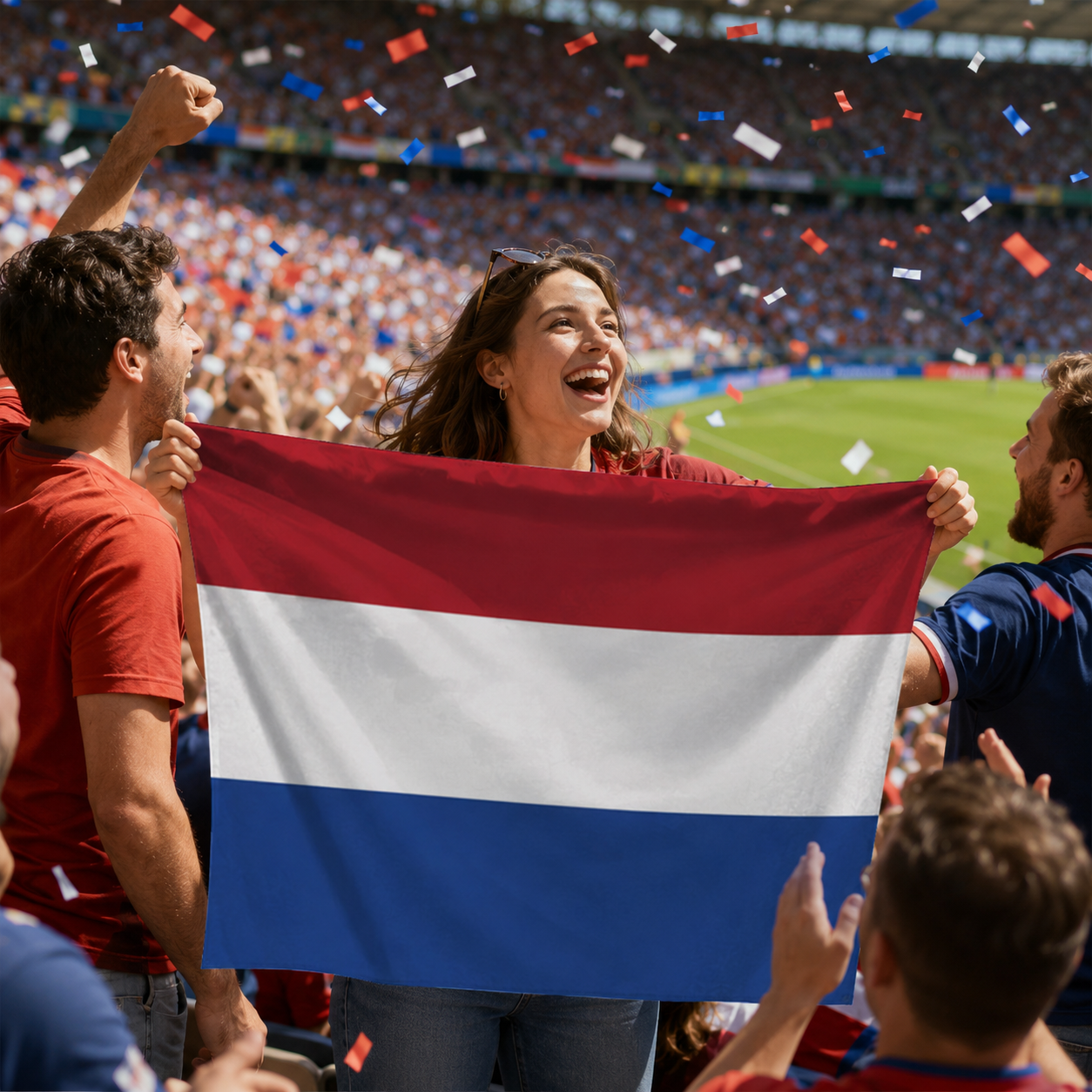 Netherlands 2026 World Cup Rectangular Wearable Fan Body Flag 90x150 cm