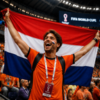 Netherlands 2026 World Cup National Flag Rectangular Fan Supporter Flag