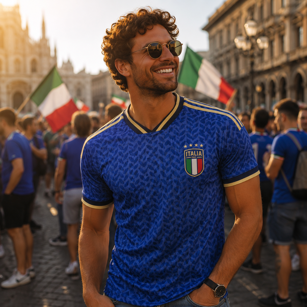 Italy World Cup Jersey 2026 Mens Football Jersey Fan Shirt