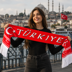 Turkey 2026 World Cup Fan Scarf National Team Supporter Scarf