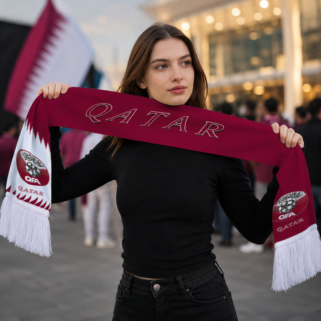 World Cup 2026 Fan Scarf Football Supporter Scarf National Team