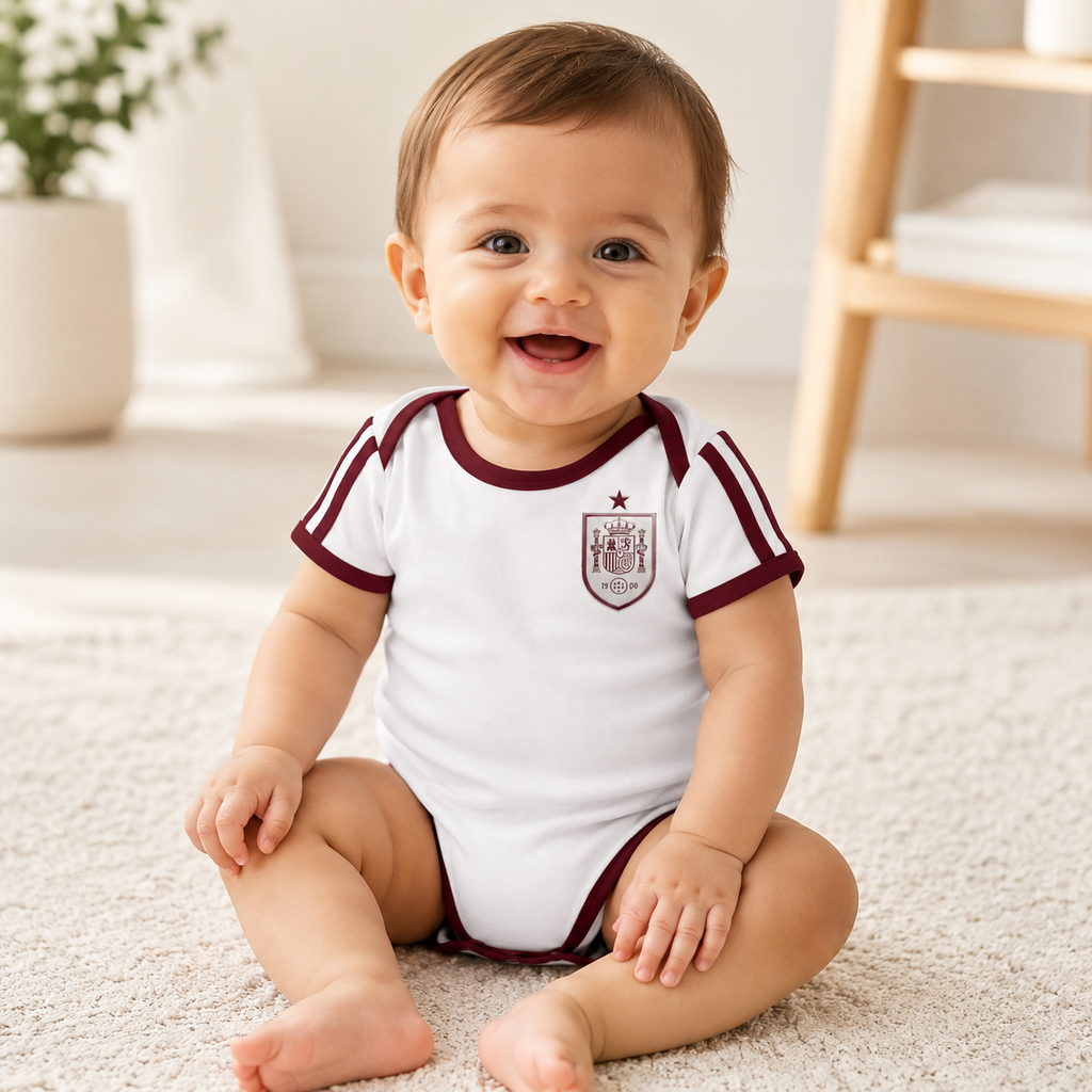 Baby Football Romper Infant Bodysuit Spain 2026 World Cup Home Away