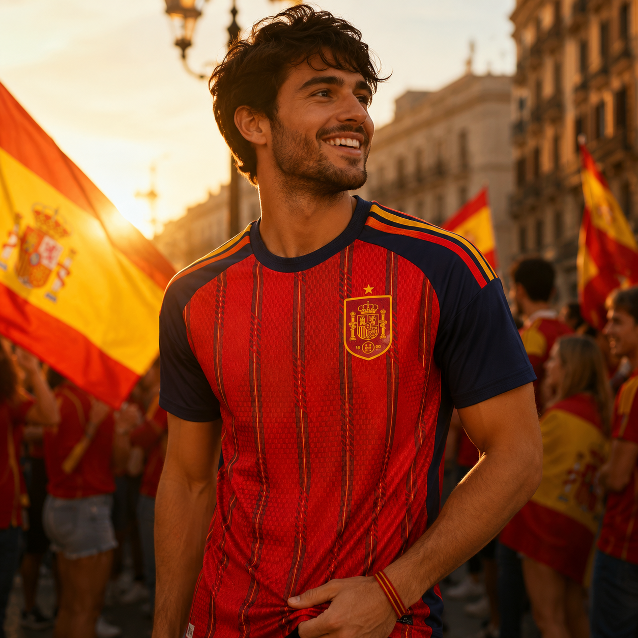Spain World Cup Jersey 2026 Mens Football Jersey Fan Shirt