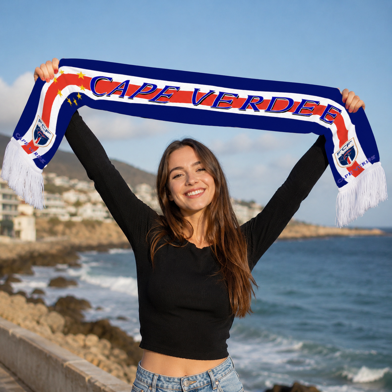 World Cup 2026 Cape Verde National Team Fan Scarf
