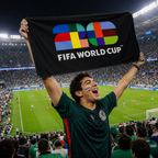 FIFA World Cup 2026 Rectangular Supporter Fan Commemorative Flag