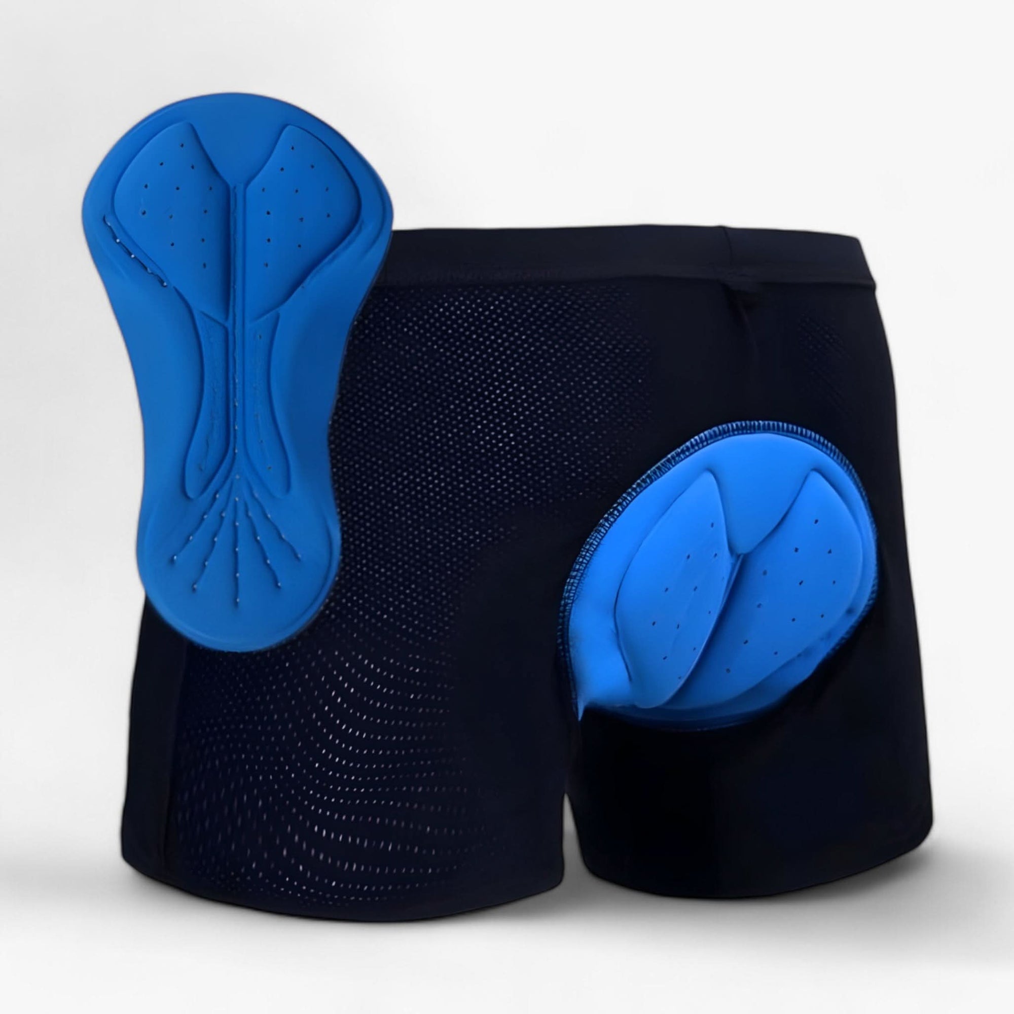 Padded Motorcycle Riding Shorts with Seat Cushion Insert
