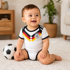 Baby Football Romper Infant Bodysuit Germany 2026 World Cup Fan Apparel