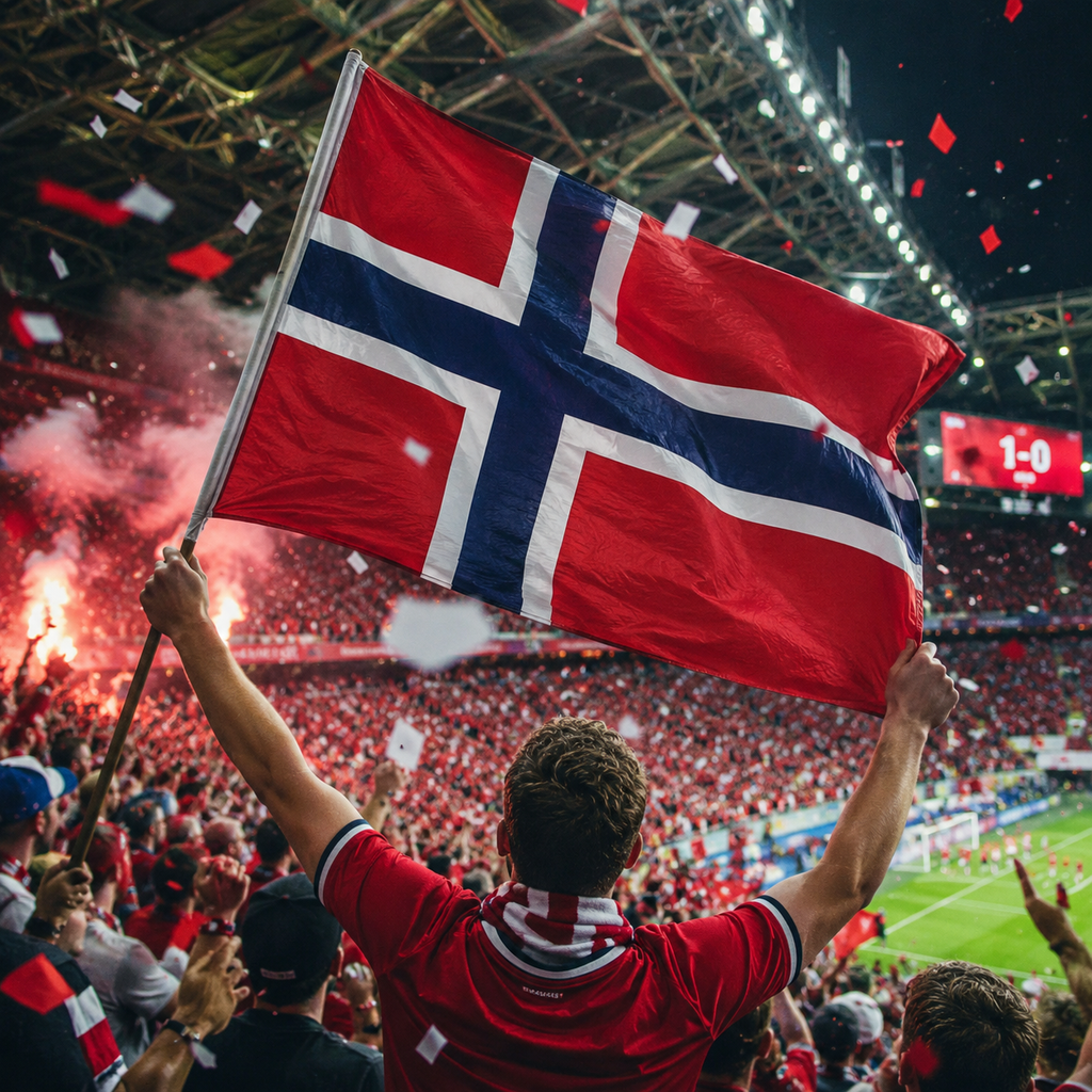 Norway 2026 World Cup National Flag Rectangular Fan Supporter Flag