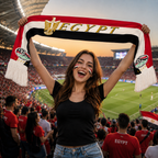 Egypt 2026 World Cup Football Fan Scarf National Team Supporter Scarf