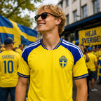 Sweden World Cup Jersey 2026 Mens Football Jersey