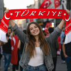 Turkey 2026 World Cup Fan Scarf National Team Supporter Scarf