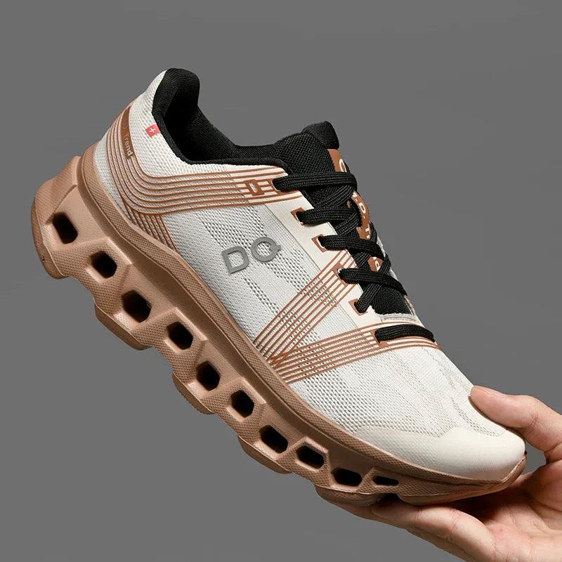Men's Running Shoes Athletic Mesh Upper Cushioned Sole