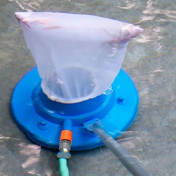 Pool Cleaner Chemical-Free Suction Vacuum for Leaves and Dirt