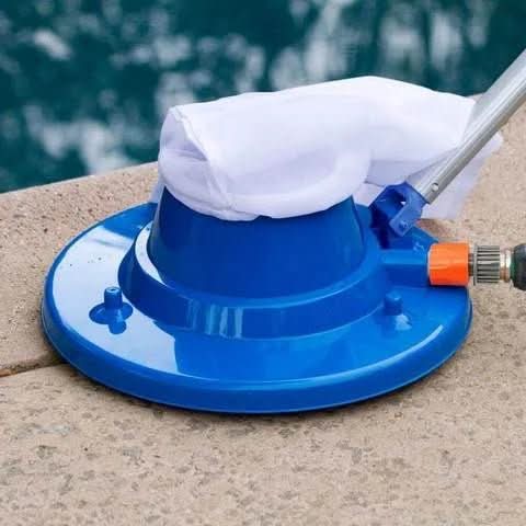 Pool Cleaner Chemical-Free Suction Vacuum for Leaves and Dirt