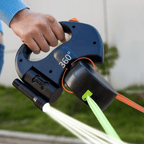 Retractable Dual Dog Leash with Anti-Tangle Swivel and Built-in Torch 4m