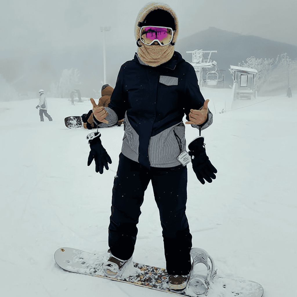 Winter Hat with Breathable Fleece Lining Thermo Beanie Cap