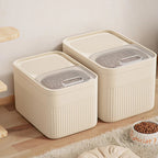 Square Storage Box for Pet Food Moisture Proof Container