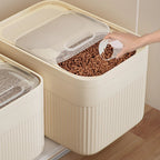 Square Storage Box for Pet Food Moisture Proof Container