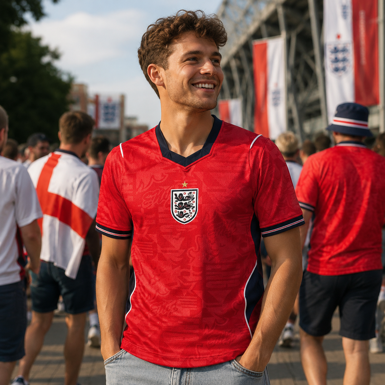 England World Cup Jersey 2026 Mens Football Jersey