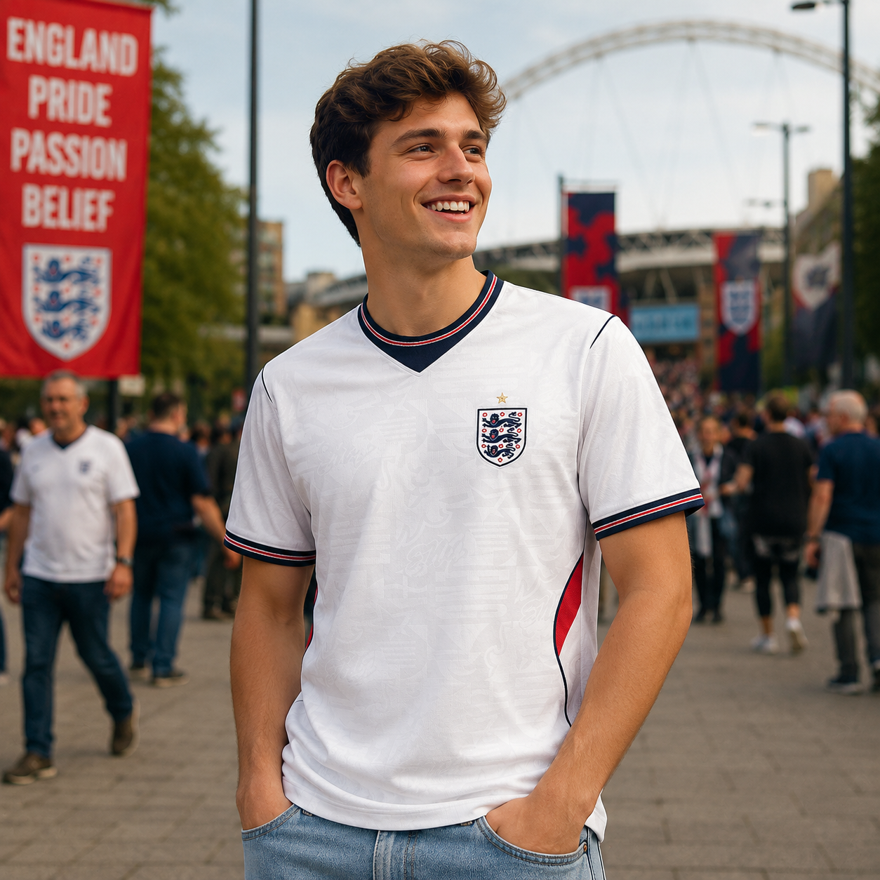 England World Cup Jersey 2026 Mens Football Jersey