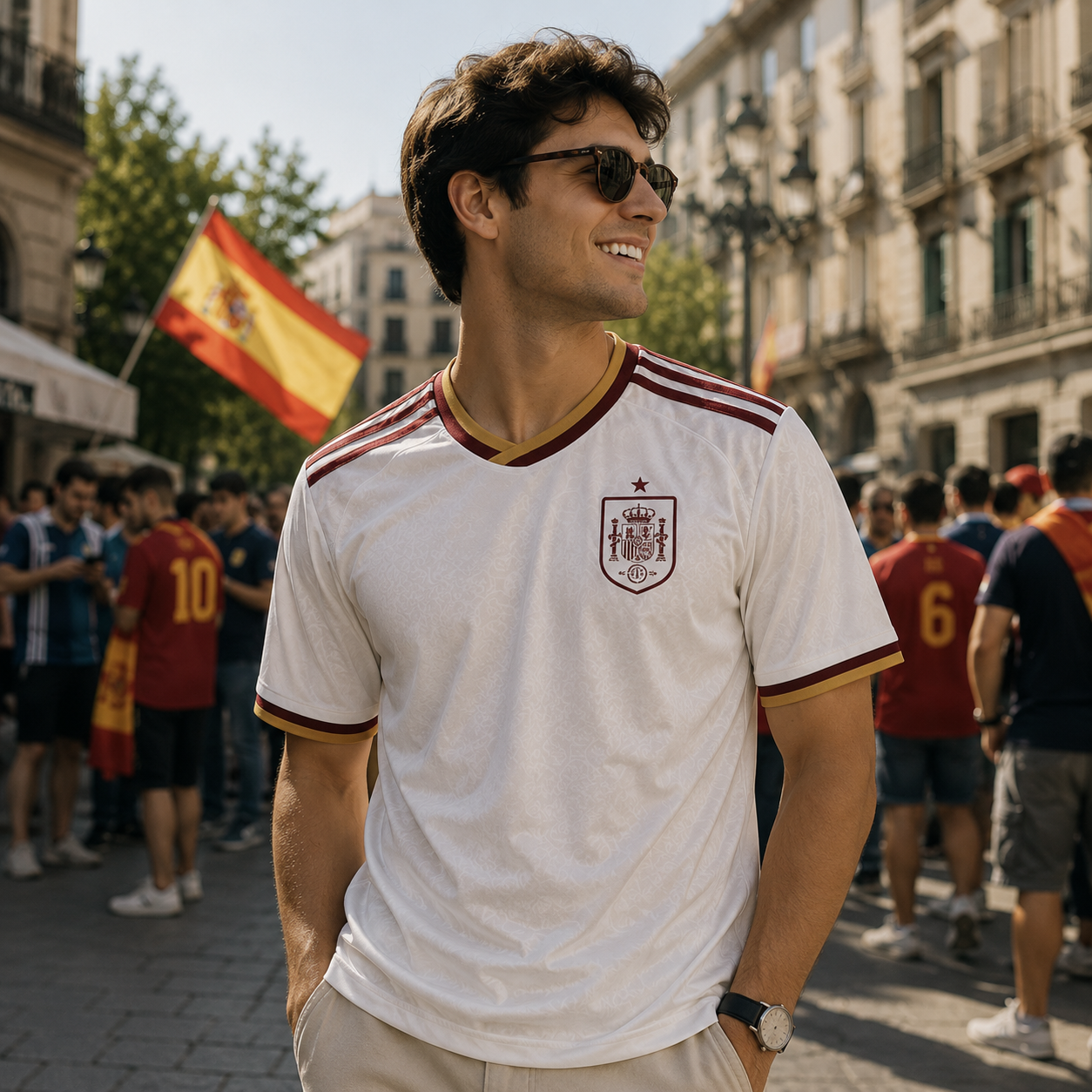 Spain World Cup Jersey 2026 Mens Football Jersey