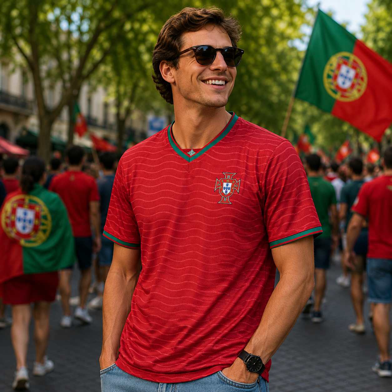 Portugal World Cup Jersey 2026 Mens Football Jersey