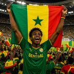 Senegal 2026 World Cup Rectangular National Supporter Fan Flag