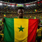 Senegal 2026 World Cup Rectangular National Supporter Fan Flag