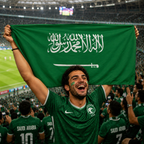 Saudi Arabia 2026 World Cup Rectangular Supporter Fan Flag