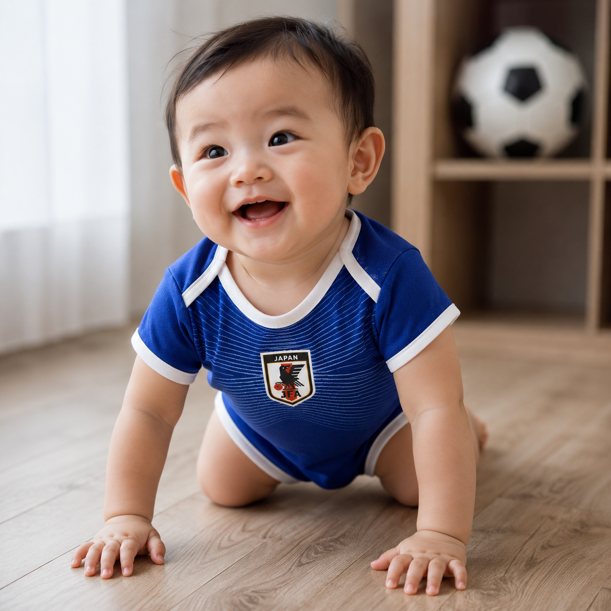Infant Baby Football Romper Bodysuit Japan 2026 World Cup Fan Apparel