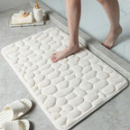 Bath Mat Square Ultra Soft Quick Absorption Non Slip Bathroom Rug