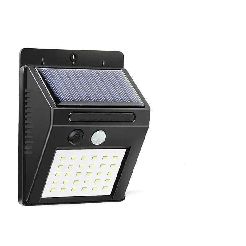 Solar Motion Sensor Outdoor Wall Light LED Flush Mount
