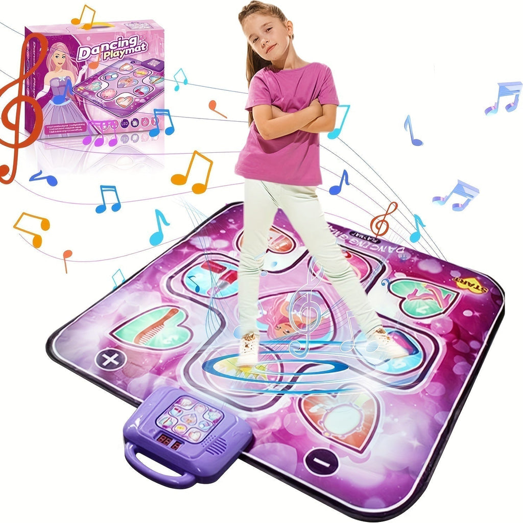 Interactive Dance Mat Musical Play Mat with Scoring Function for Girls