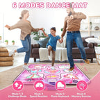 Interactive Dance Mat Musical Play Mat with Scoring Function for Girls