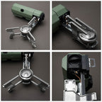 Compact Camping Stove Set with Butane Bottle and Carry Bag