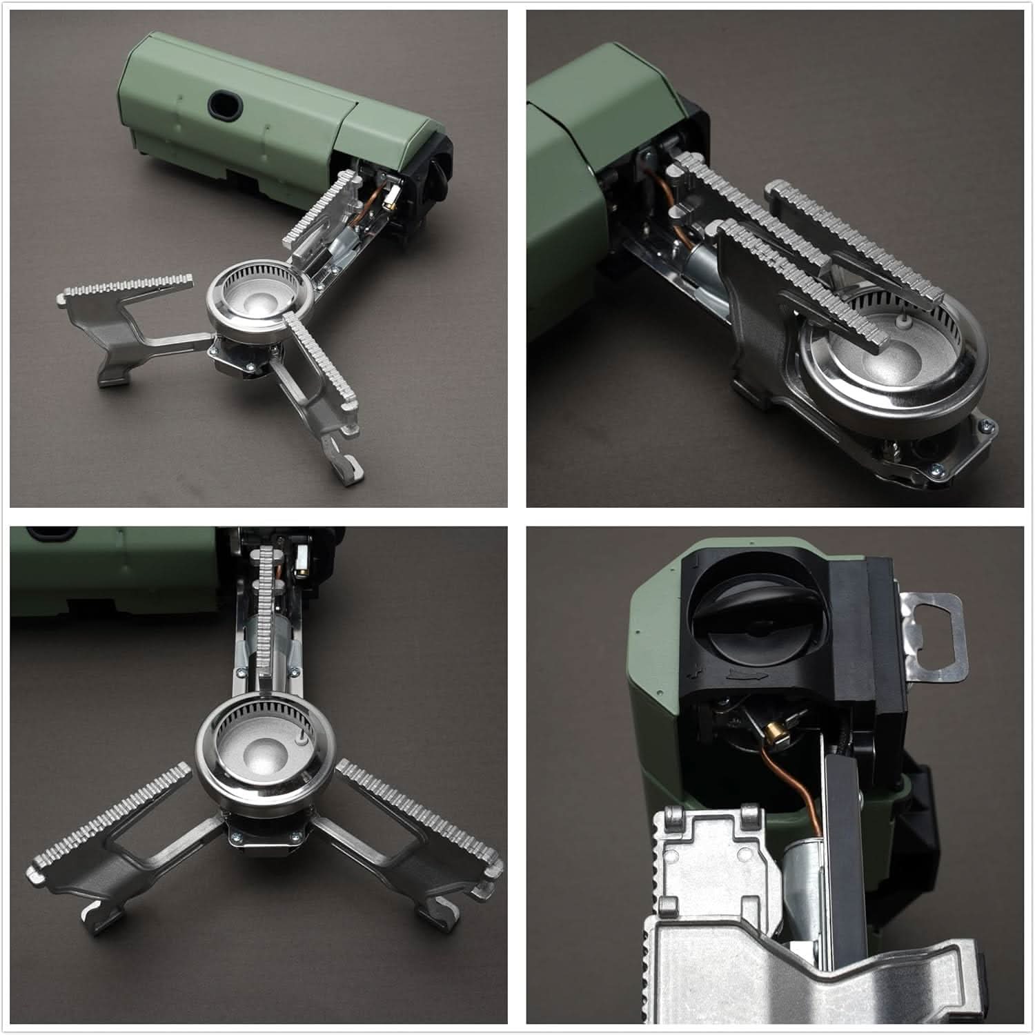 Compact Camping Stove Set with Butane Bottle and Carry Bag