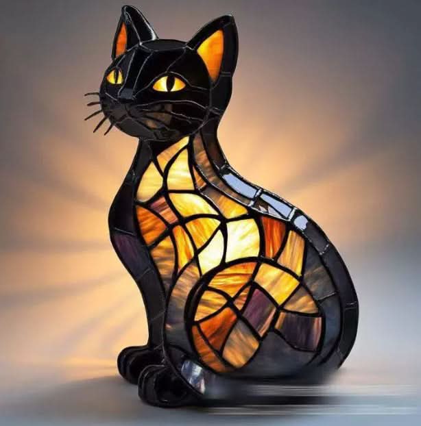 LED Night Light Dog Breed Shape Home Decor Light