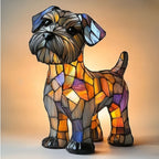 LED Night Light Dog Breed Shape Home Decor Light