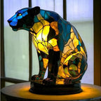 LED Night Light Dog Breed Shape Home Decor Light