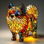 LED Night Light Dog Breed Shape Home Decor Light