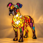 LED Night Light Dog Breed Shape Home Decor Light