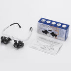 LED Illuminated Magnifying Glasses with 3-Level Magnification Professional