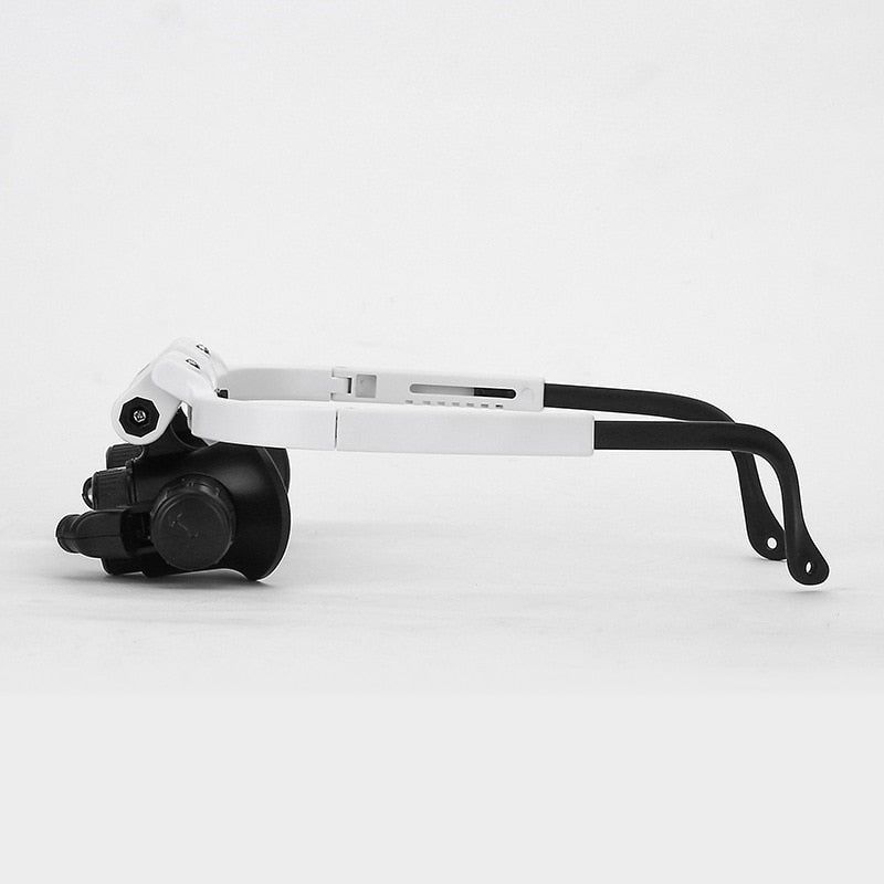 LED Illuminated Magnifying Glasses with 3-Level Magnification Professional