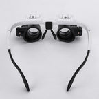 LED Illuminated Magnifying Glasses with 3-Level Magnification Professional